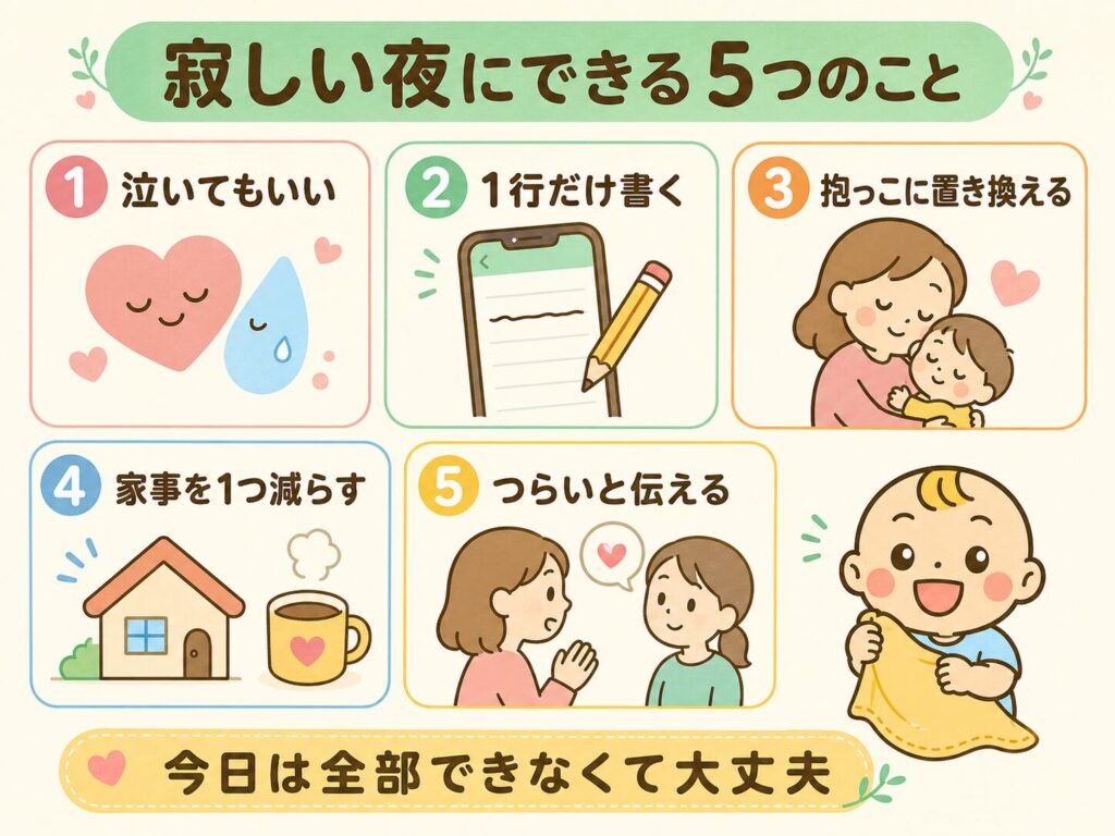 断乳・卒乳が寂しい夜にできる5つの対処法
